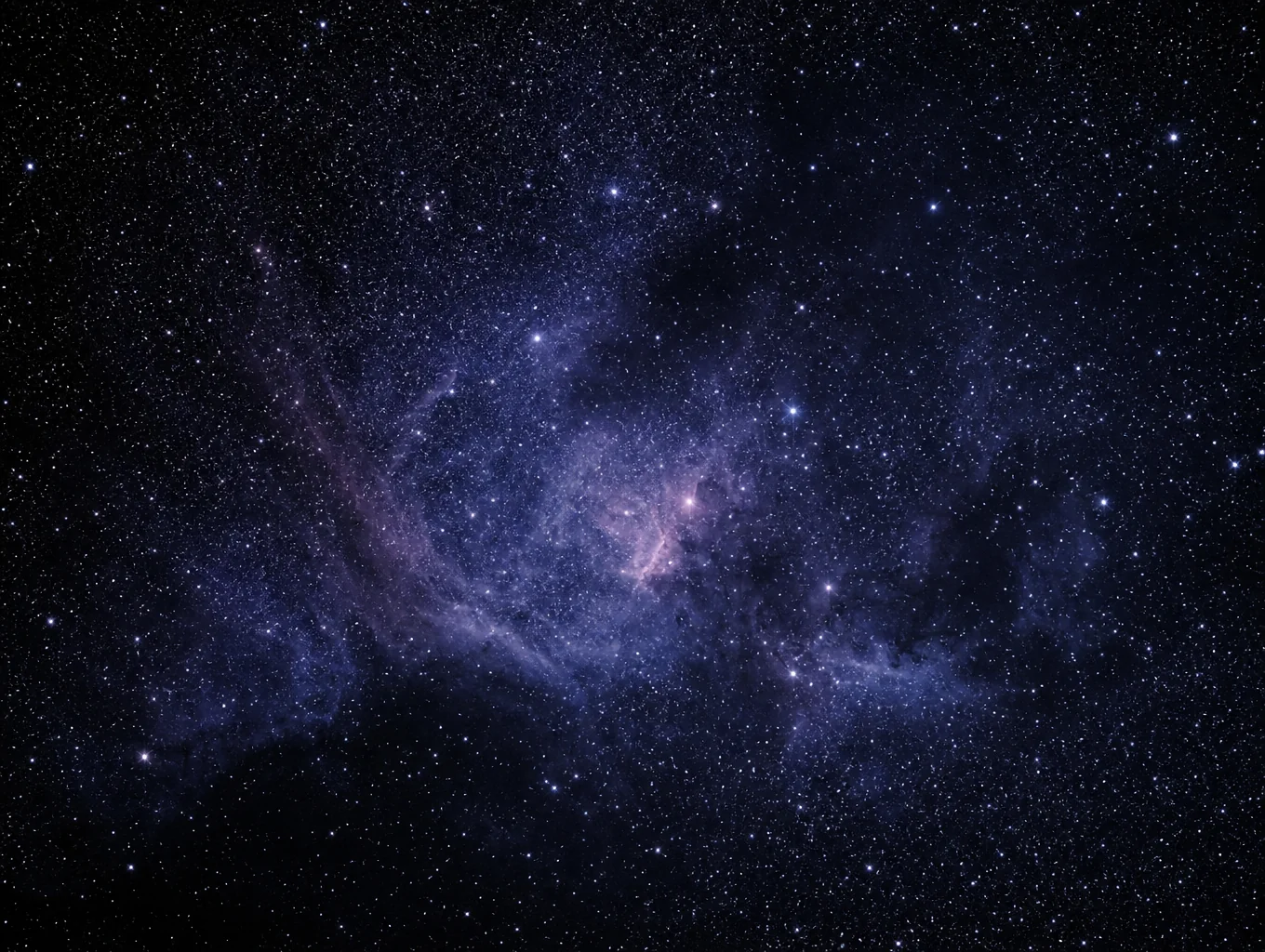 A mysterious light signal in the night sky